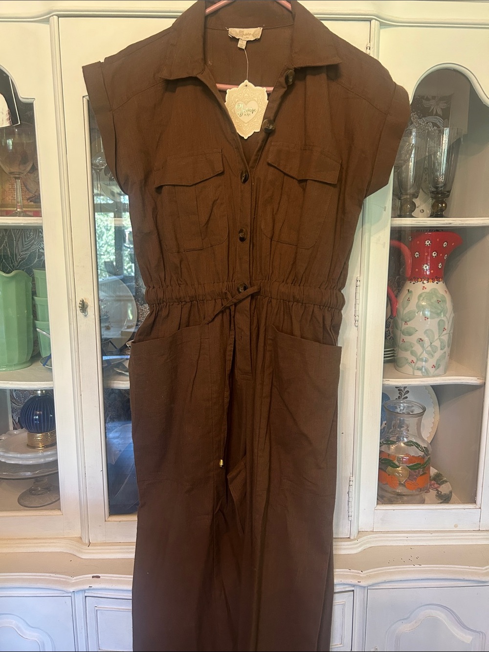 Indulgence cotton jumpsuit